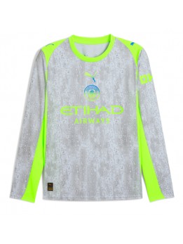 Billige Manchester City Tredjedrakt 2025-26 Langermet